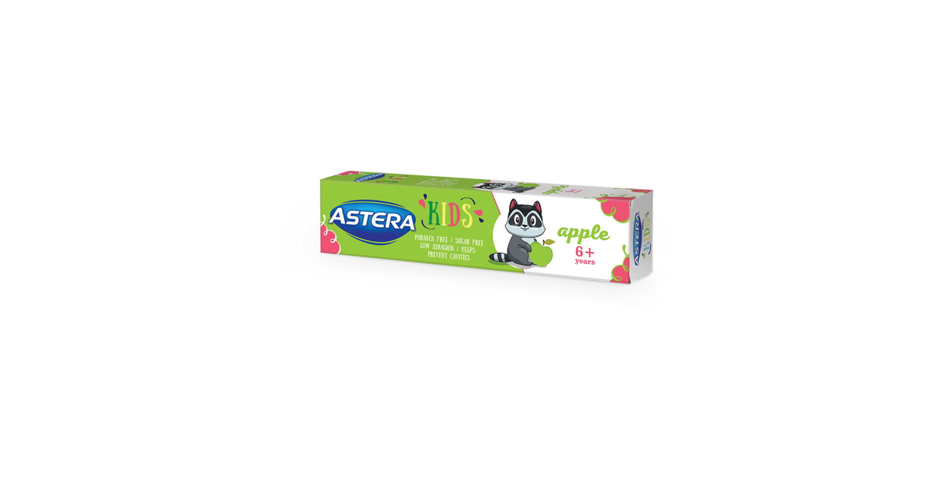 Toothpaste Astera KIDS  toothpaste Apple   (age 6+) 50 ML