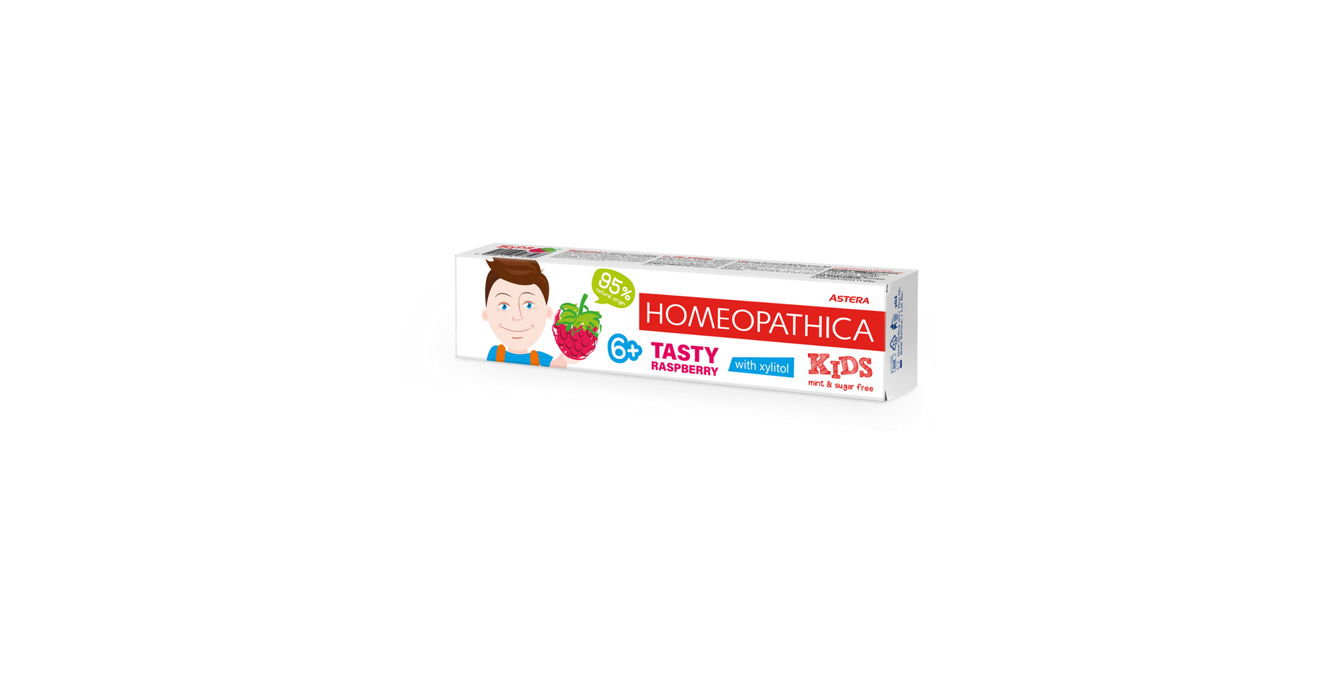 Toothpaste Astera Homeopathica for Kids Tasty Raspberry 50 ML