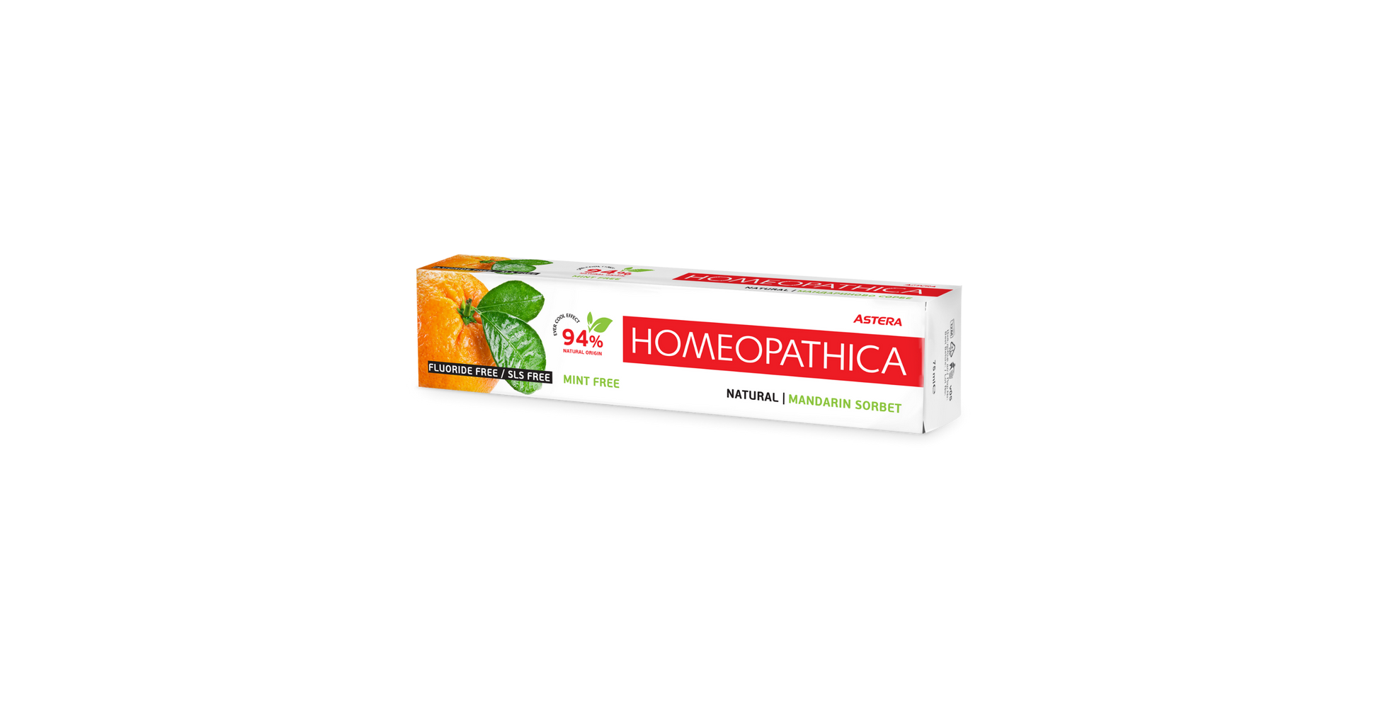 Toothpaste Astera Homeopathica Sensitive Spicy Melissa 75 ML