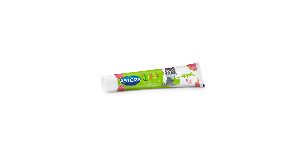 Toothpaste Astera KIDS  toothpaste Apple   (age 6+) 50 ML