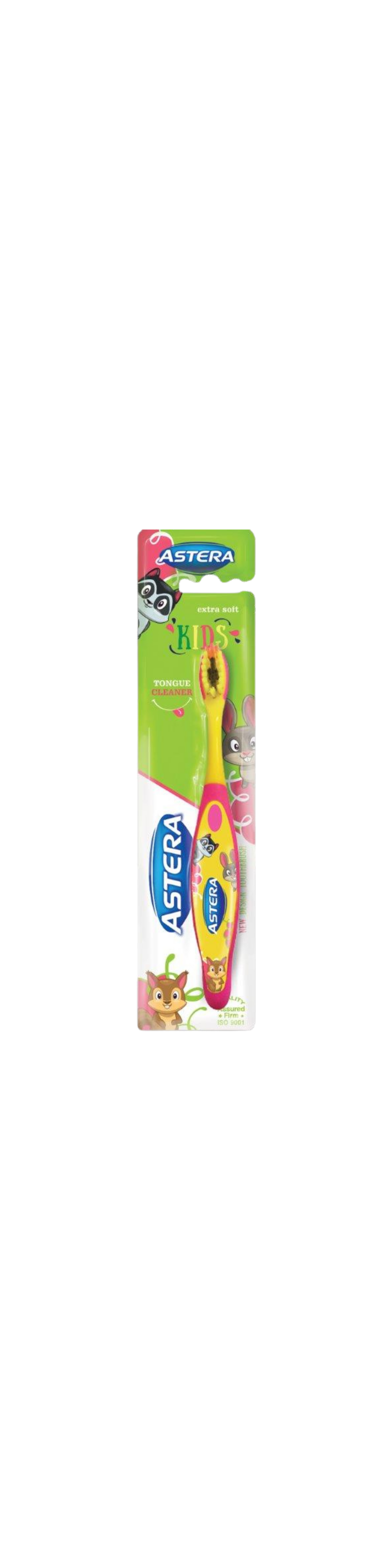 Astera Toothbrush  Kids Extra Soft Yellow - Pink - Blue - Green