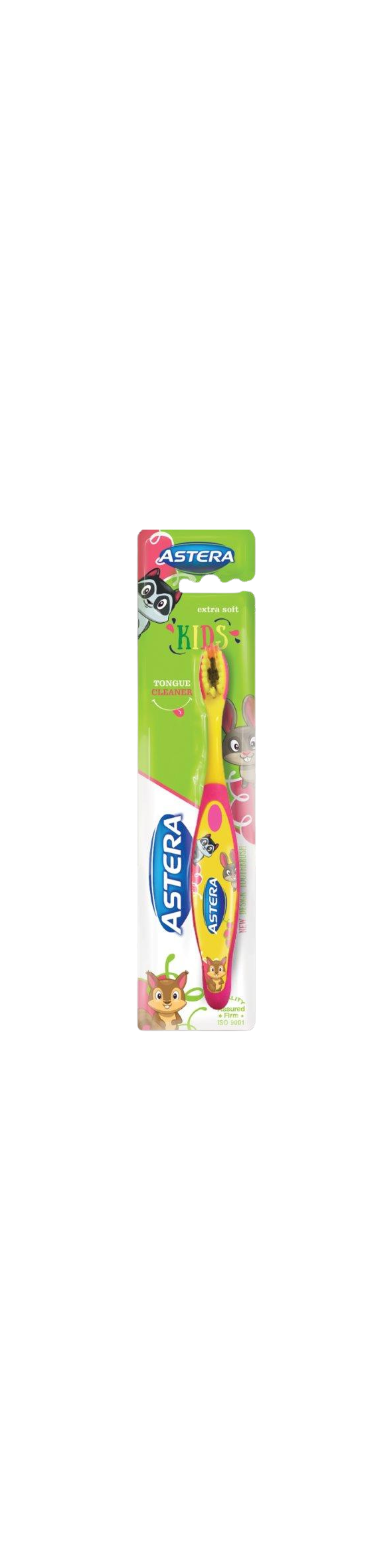 Astera Toothbrush  Kids Extra Soft Yellow - Pink - Blue - Green