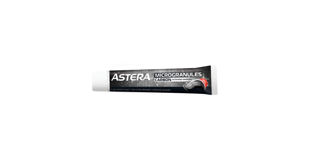 Toothpaste Astera Microgranules Carbon 75  50 ML