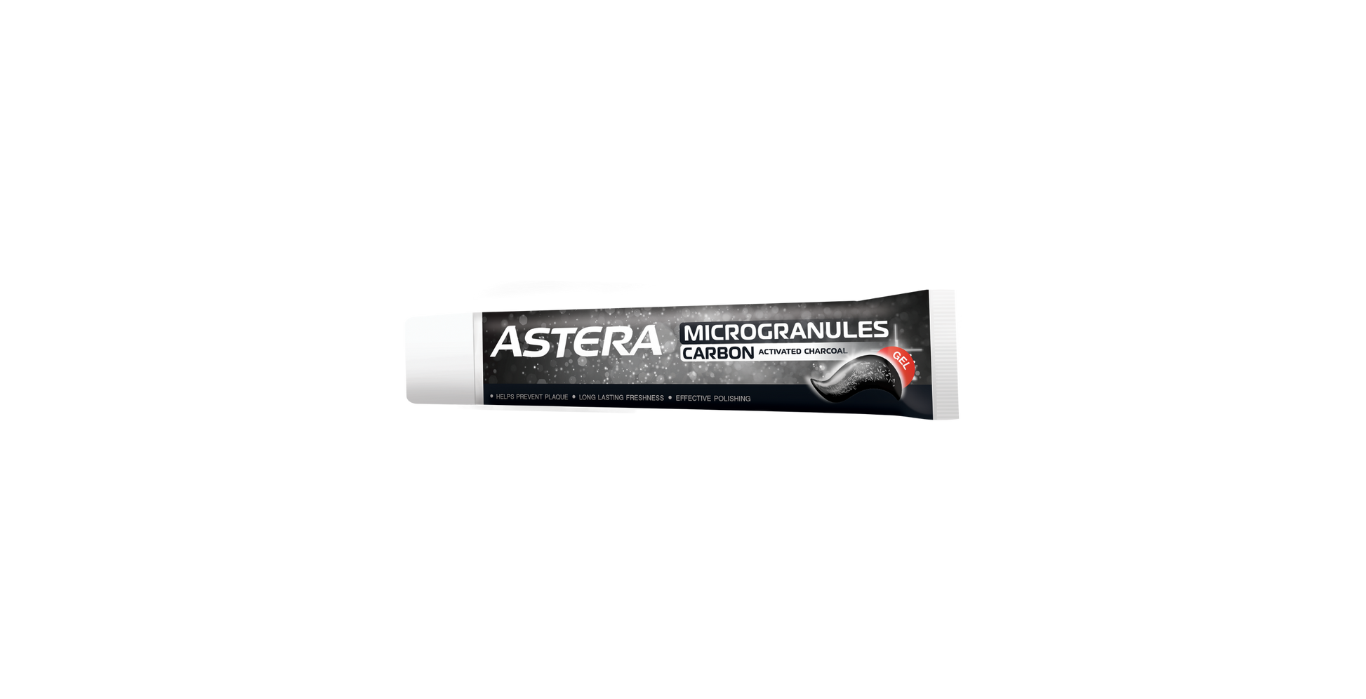 Toothpaste Astera Microgranules Carbon 75  50 ML