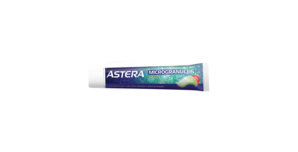 Toothpaste Astera Microgranules Neon 75  50 ML