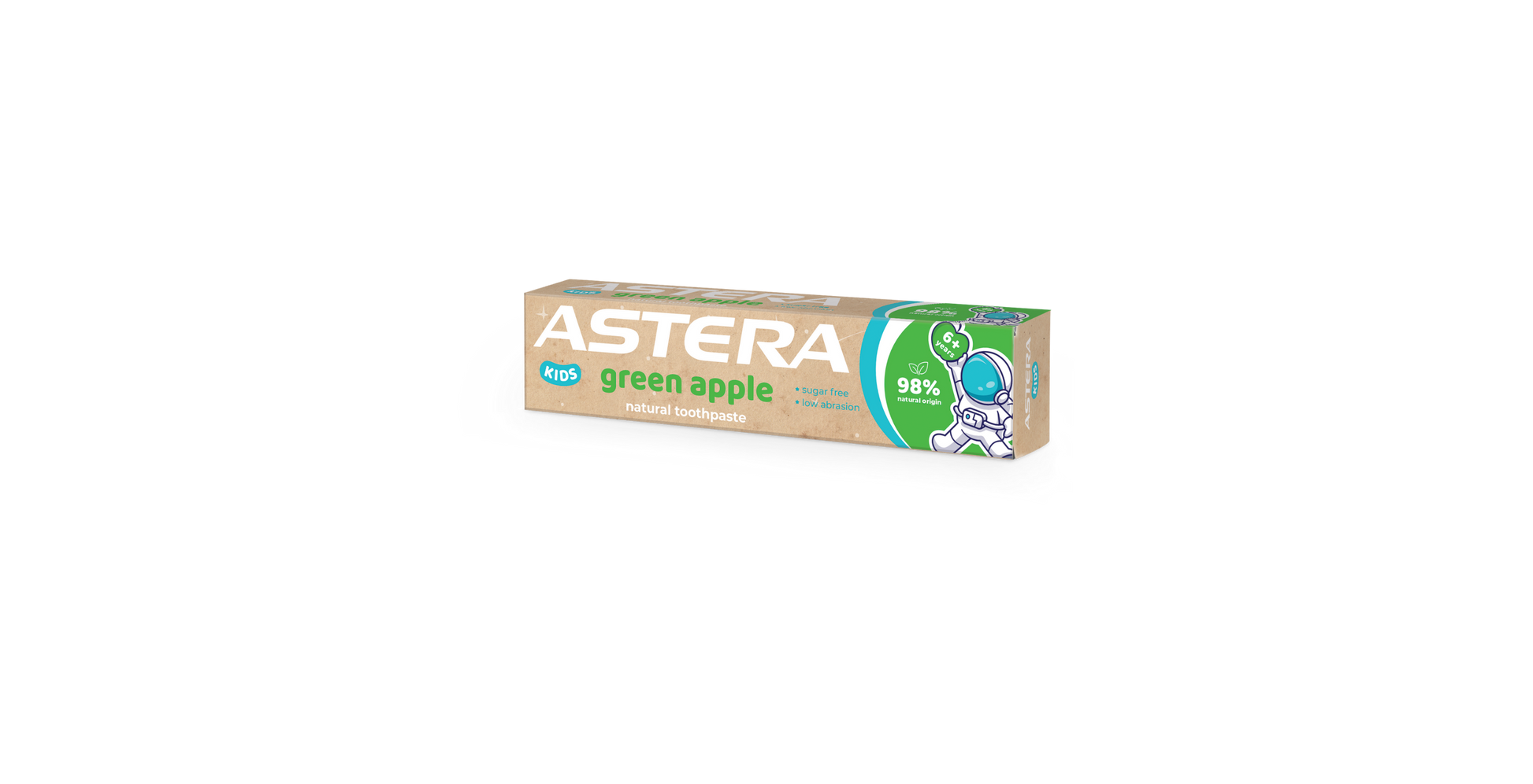 Toothpaste ASTERA natural kids   APPLE 6+ 50ML