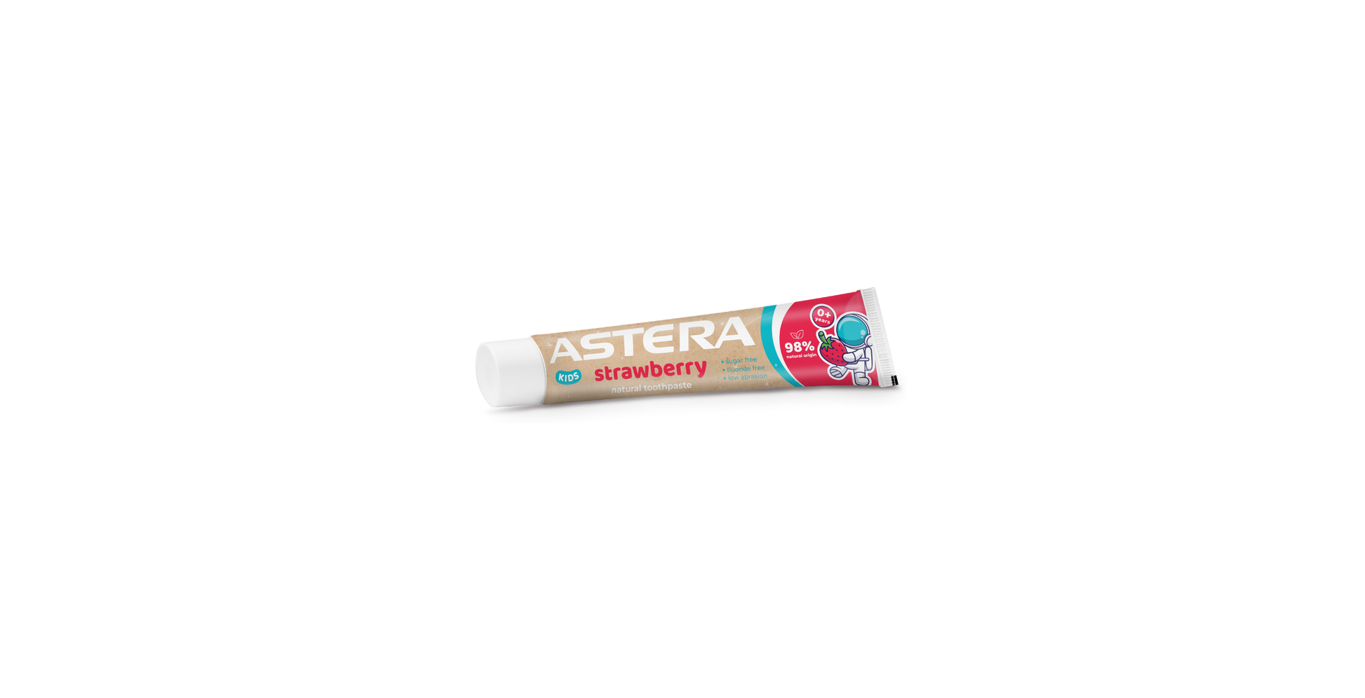 Toothpaste ASTERA natural kids   STRAWBERRY 0+ 50ML