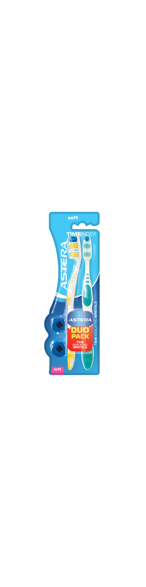 Astera Toothbrush  Time Index  soft  Bristles  2 in 1