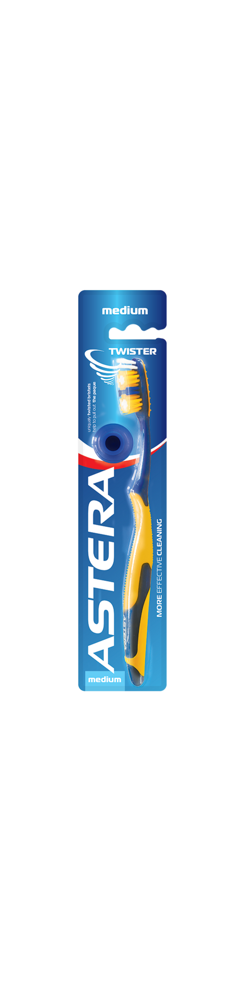 Astera Toothbrush  Twister  medium bristles