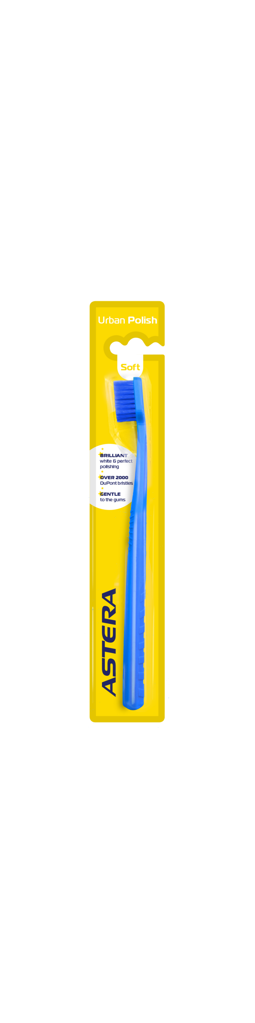 Toothbrush Astera Urban Polish toothbrushes  -  soft bristles