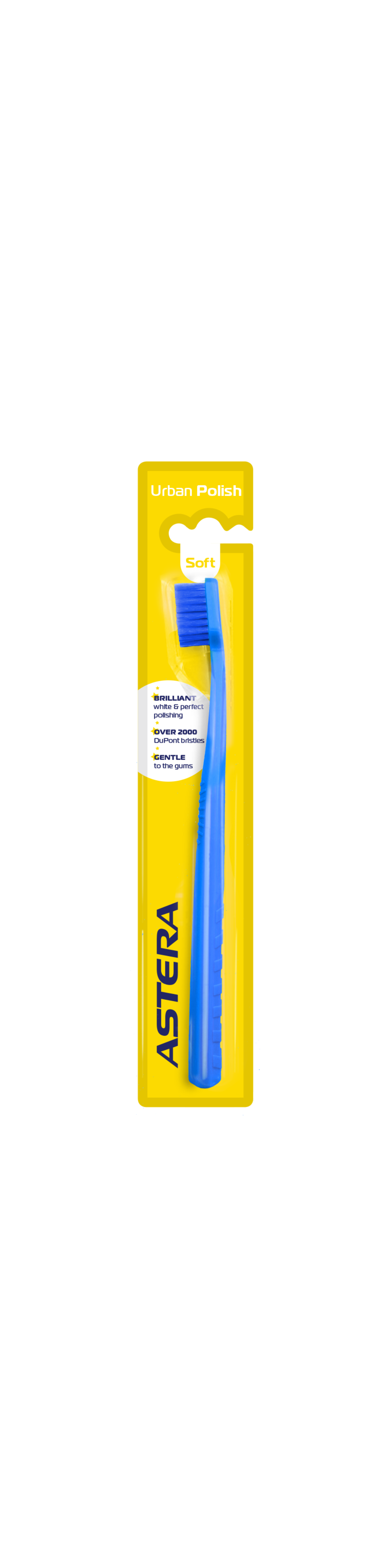 Toothbrush Astera Urban Polish toothbrushes  -  soft bristles
