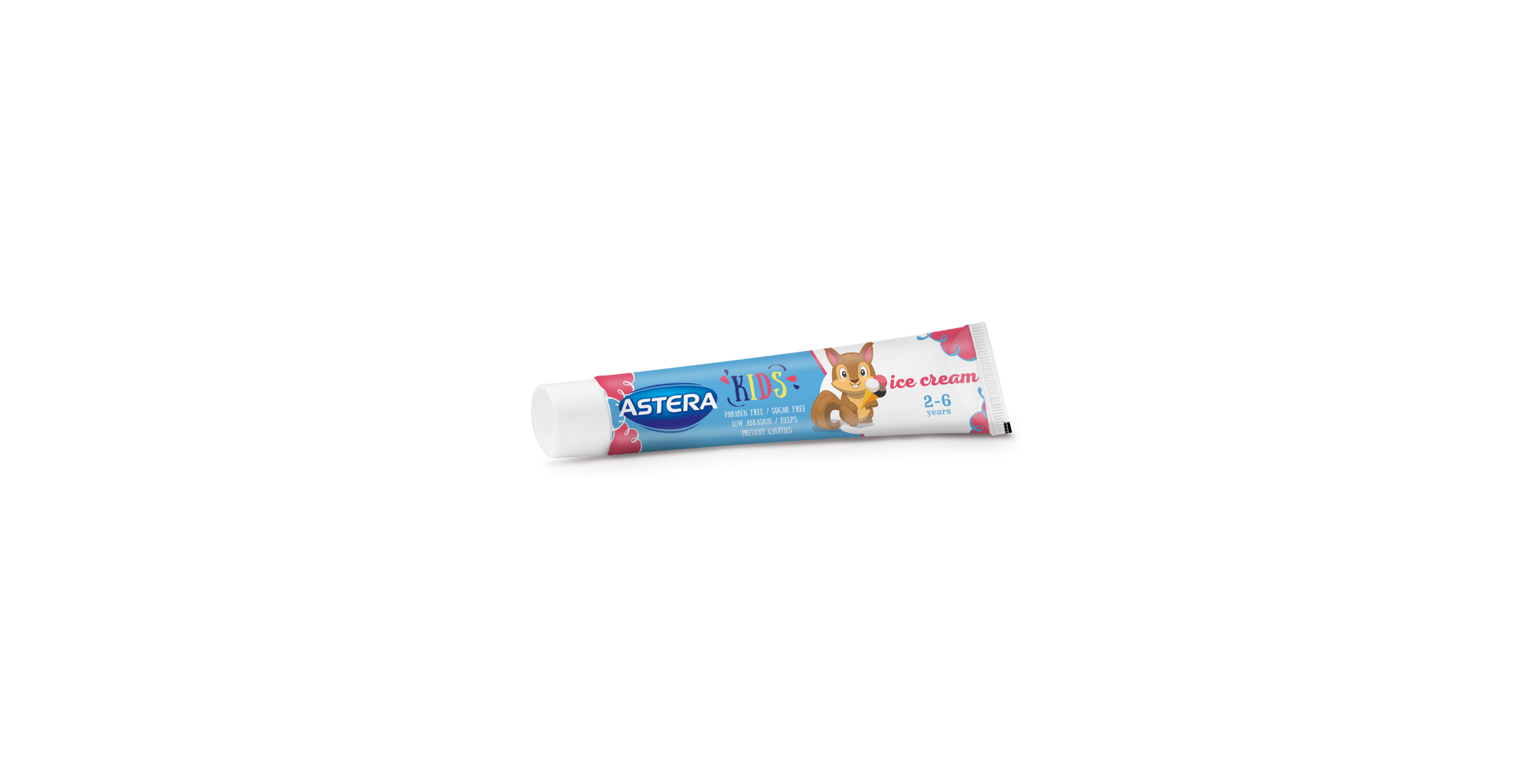 Toothpaste Astera KIDS  Ice Cream (age 2-6)  50 ML