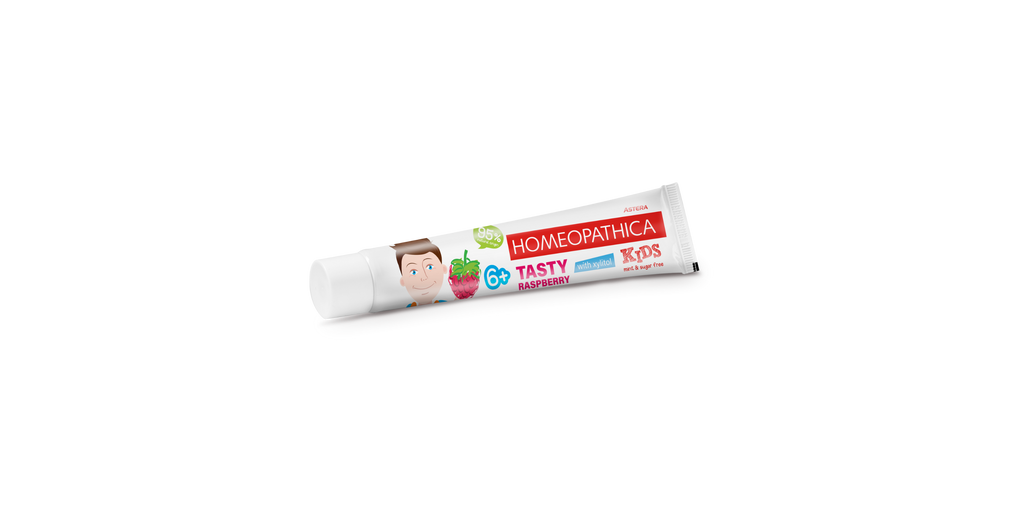 Toothpaste Astera Homeopathica for Kids Tasty Raspberry 50 ML