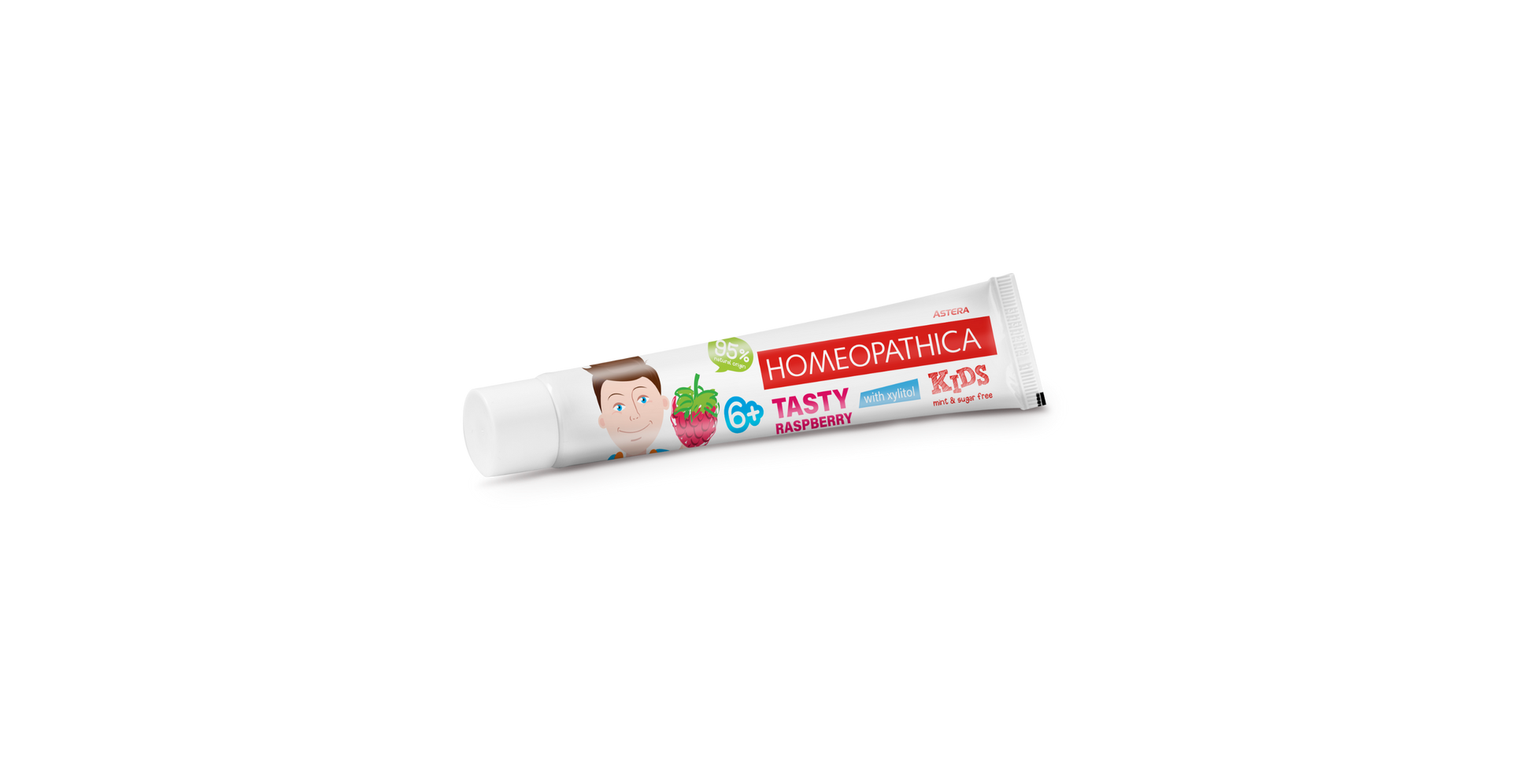 Toothpaste Astera Homeopathica for Kids Tasty Raspberry 50 ML
