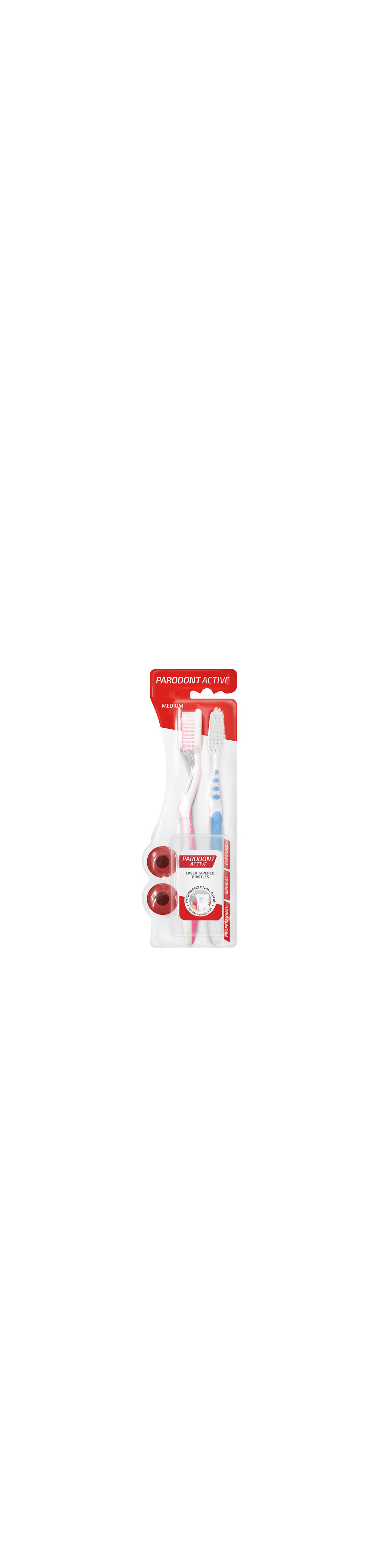 Parodont Toothbrush  Active 1+1 medium